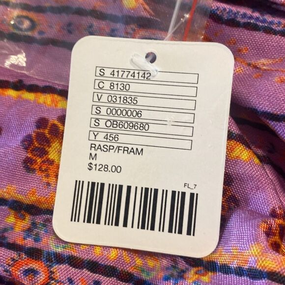 FREE PEOPLE Cheek to Cheek Halter Dress in Purple - Picture 7 of 7